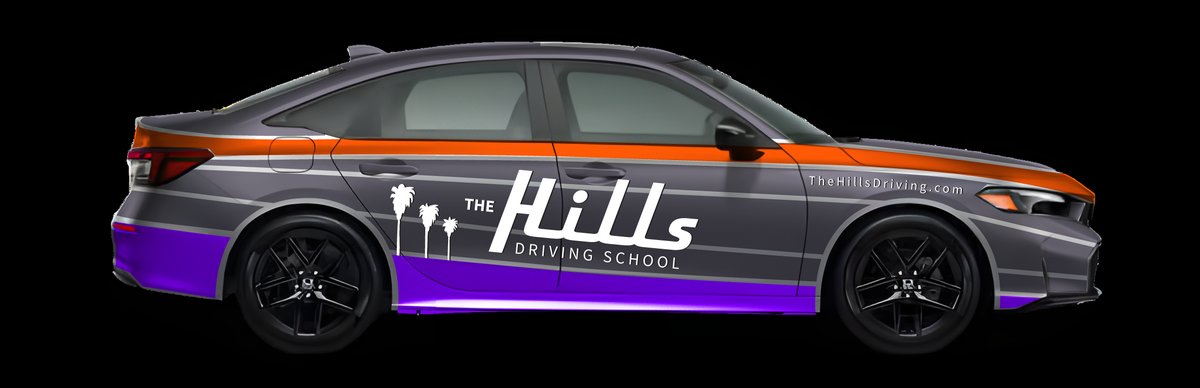 The Hills Driving School fleet — Tesla and Honda CR-V Los Angeles